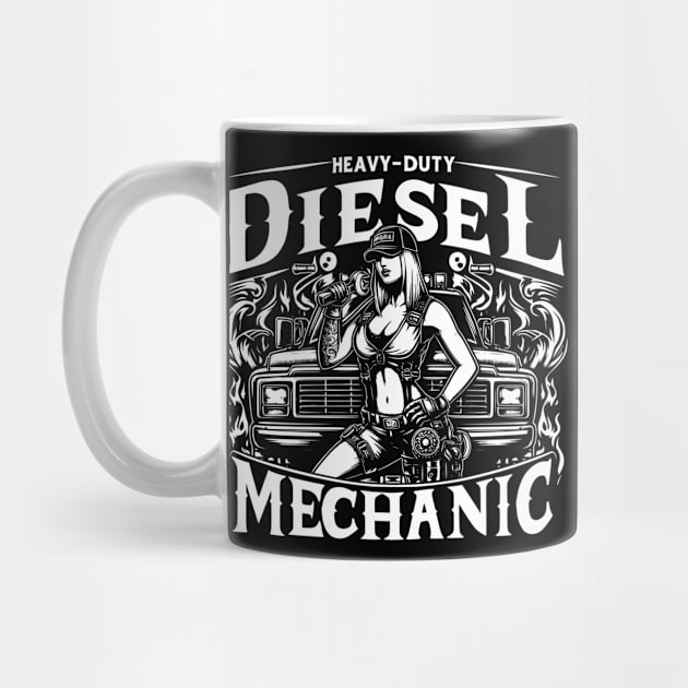 Heavy Duty Diesel Mechanic by Styloutfit